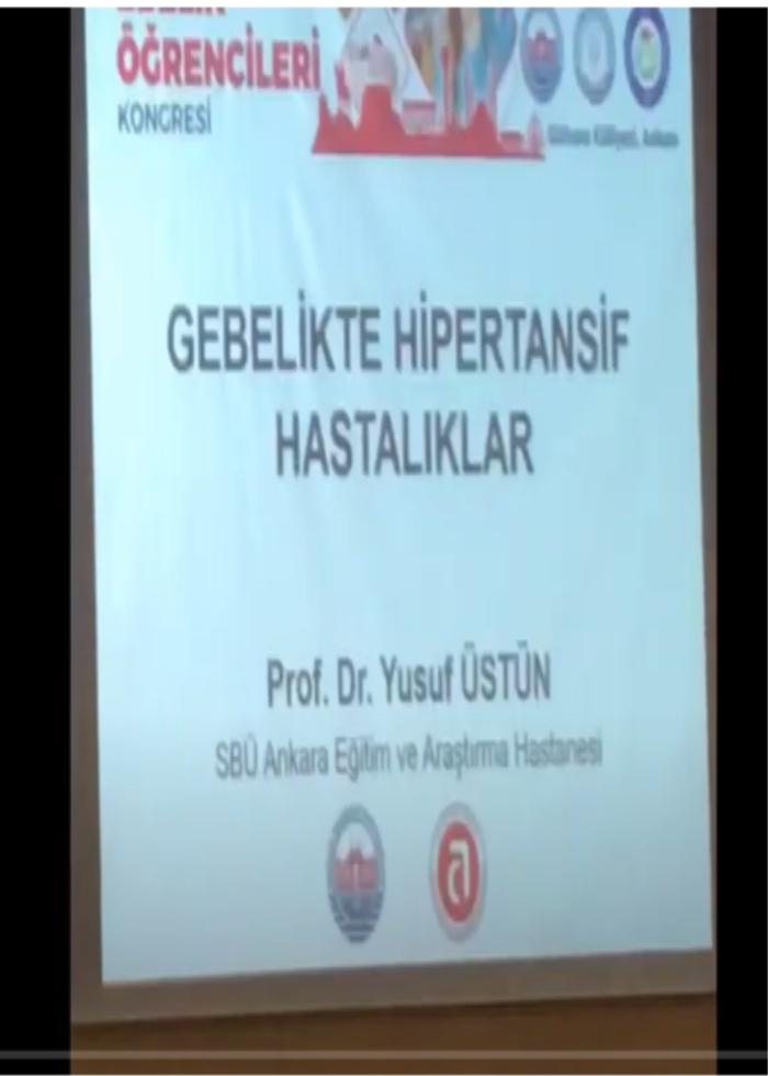  Prof. Dr. Yusuf Üstün EBELİK ÖĞRENCİ KONGRESİ 2022 / ANKARA