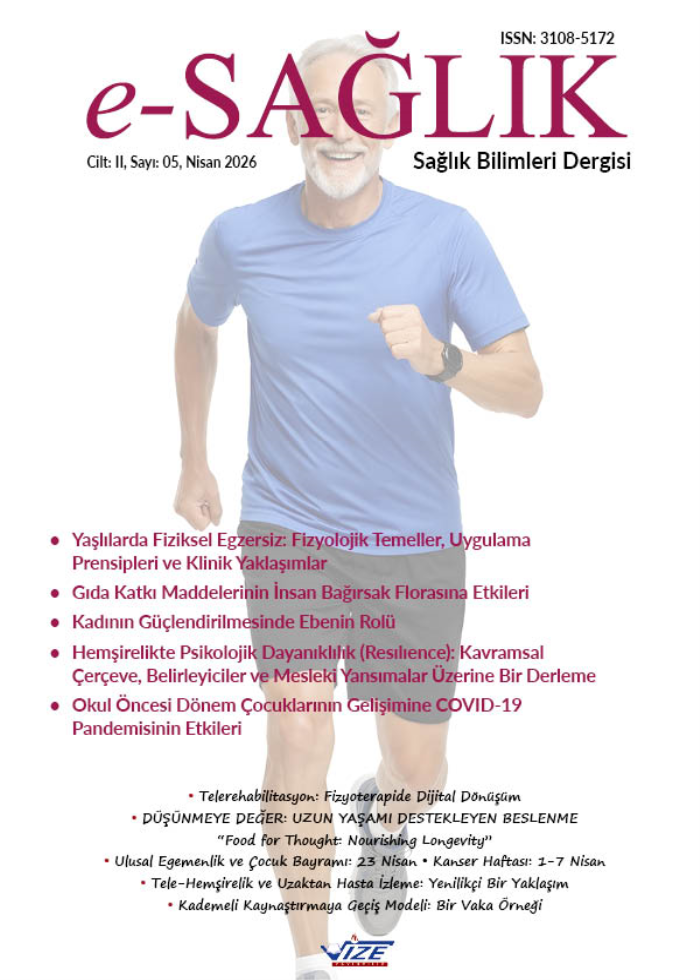 e-SAĞLIK Sağlık Bilimleri Dergisi 05